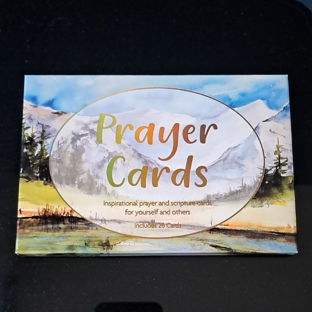 Inspirational Prayer Cards Set - Multicolor